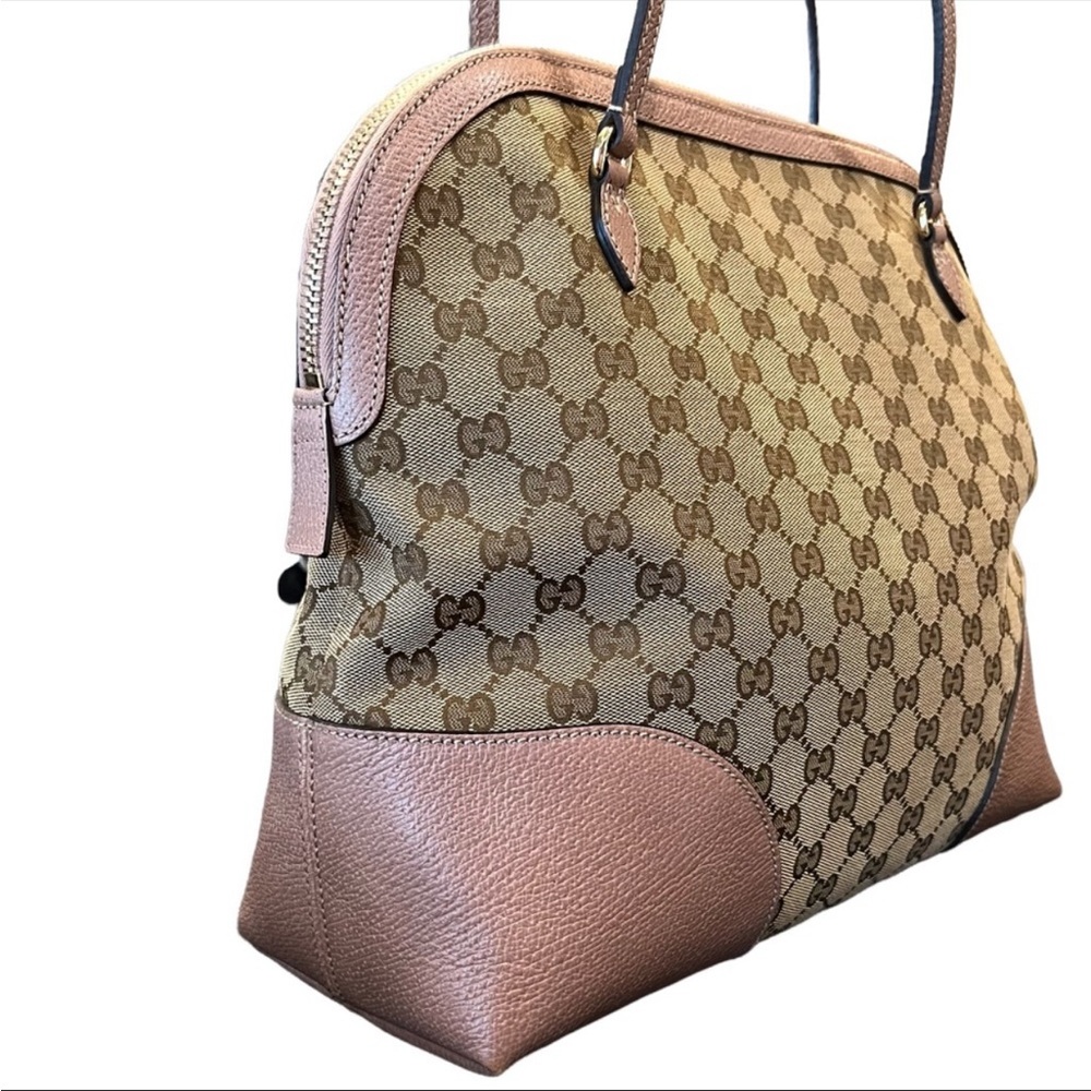 Authentic Gucci Monogram Medium Shoulder Bag - image 3